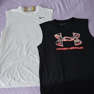 Two Dry-fit Tank Tops